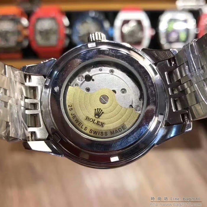 ROLEX勞力士 最新款式 經典傳奇 進口西鐵城 全自動機械機芯 精品 男士腕表  wssb4796